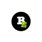 ink stamp bareessentials_ WHITE with outlined text