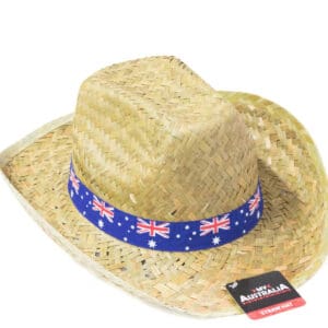 Australia Day Straw Hat